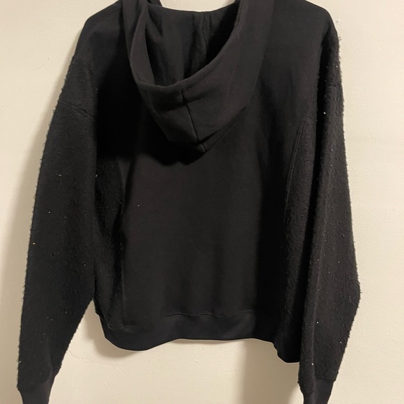 NHL Los Angeles Kings Black Crewneck Sweater with White Logo - Picture 4 of 7